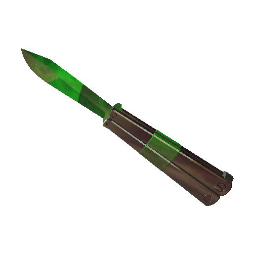 Strange Health and Hell (Green) Knife (Factory New)