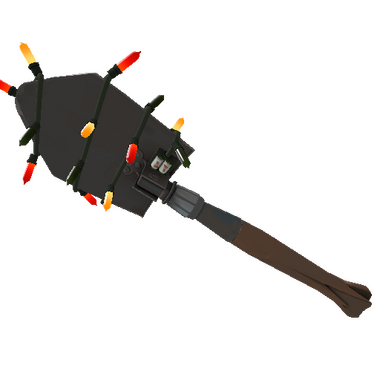 Strange Festivized Professional Killstreak Shovel