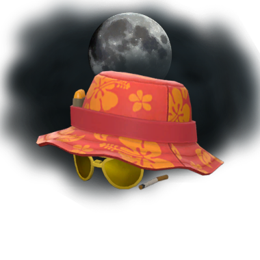 Cloudy Moon Hawaiian Hunter